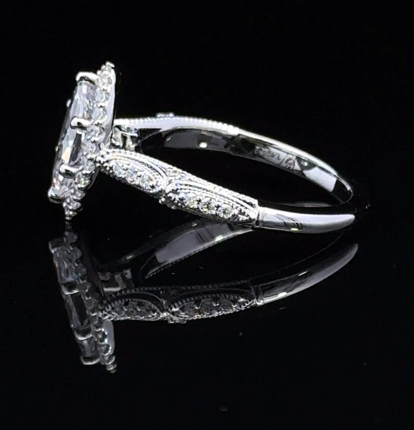 Marquise Vintage Inspired Engagement Ring