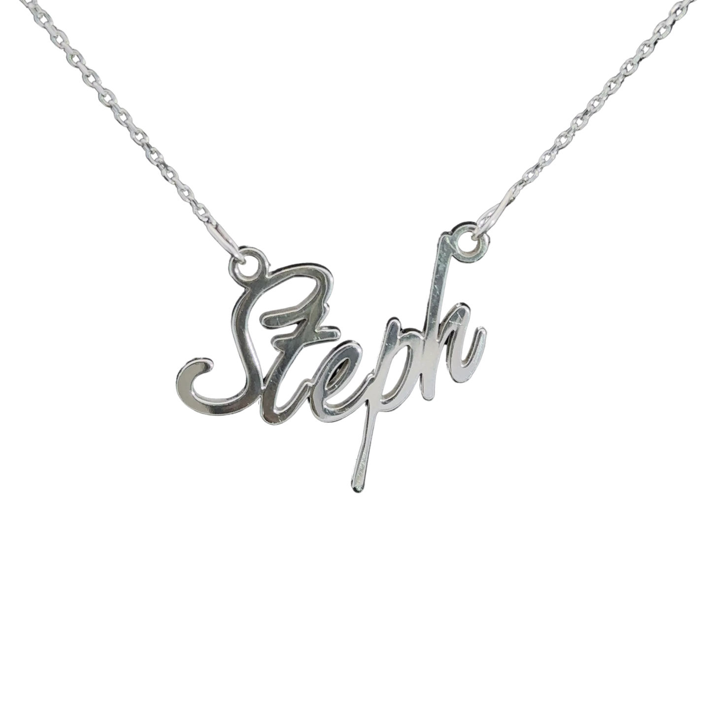 Name Necklace 925 Sterling Silver