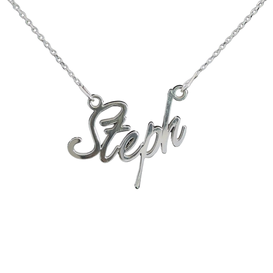 Name Necklace 925 Sterling Silver