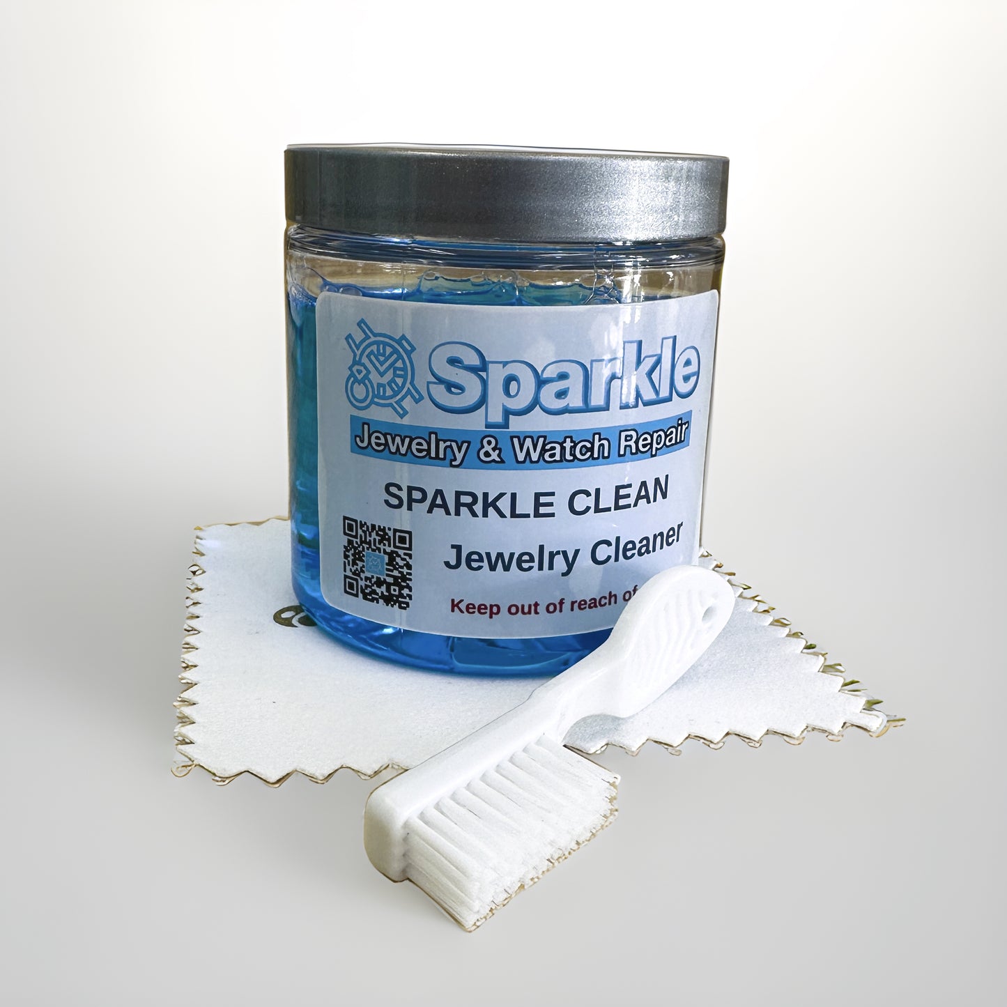 Sparkle Jewelry Cleaner & Polishing Cloth