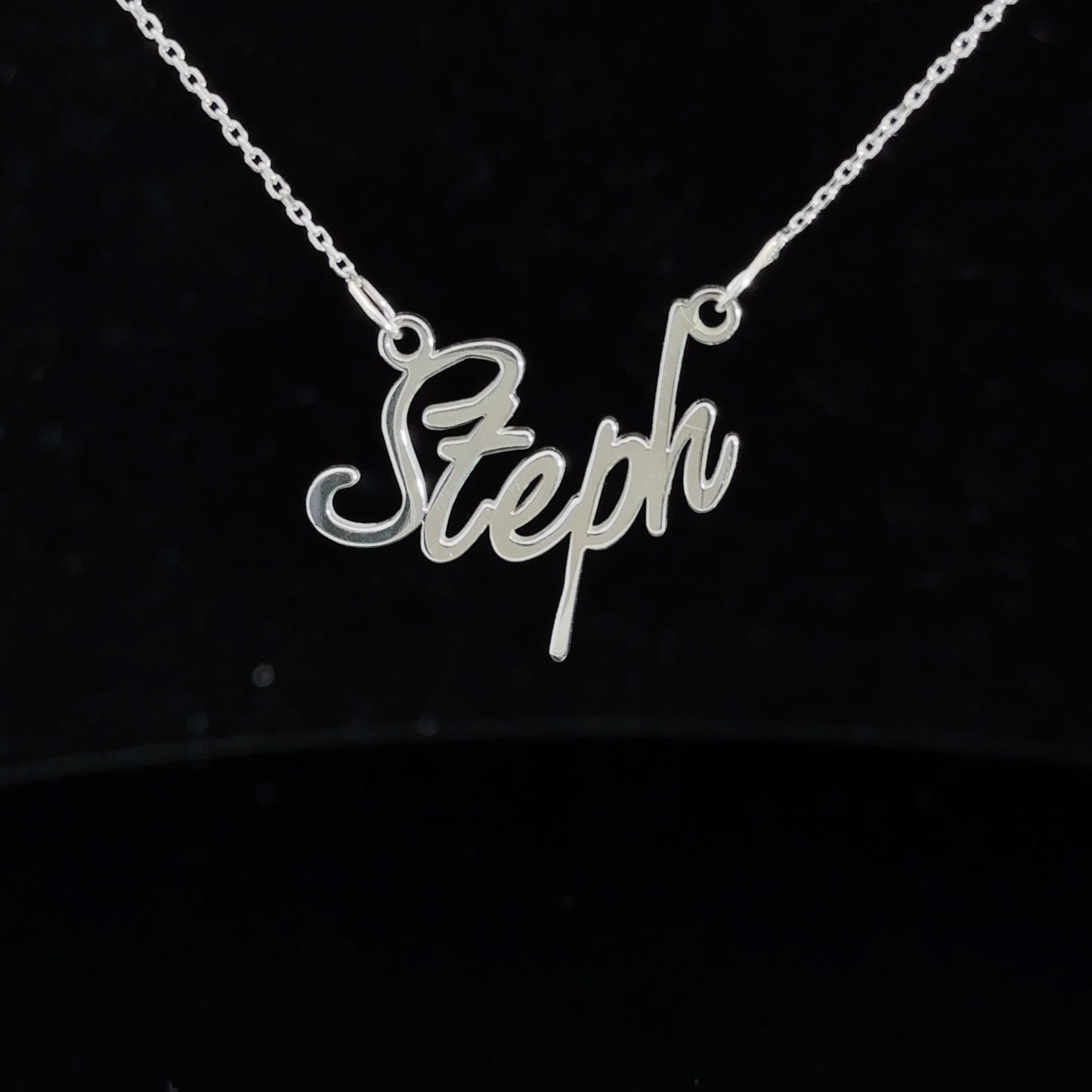 Name Necklace 925 Sterling Silver