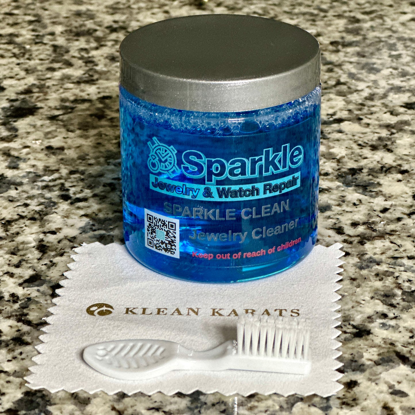 Sparkle Jewelry Cleaner & Polishing Cloth